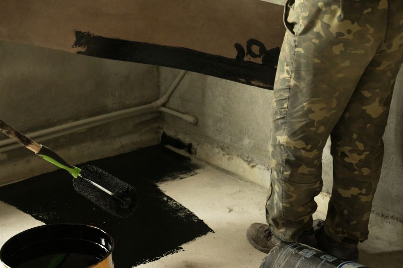 Interior Waterproofing Installation